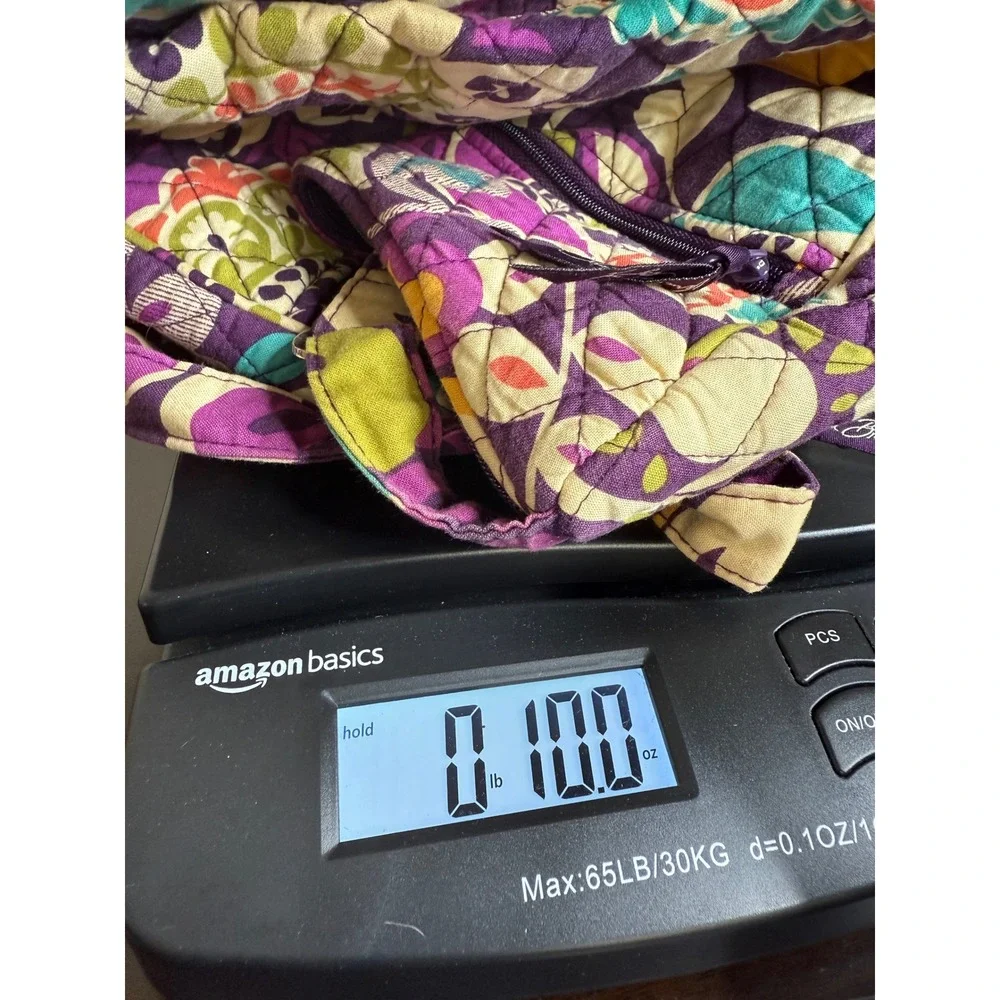 Vera Bradley‎ Floral Hobo Bag Women's Quilted Shoulder Bag Purse